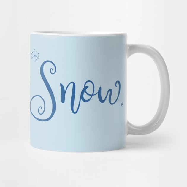 Let it Snow Dark Print by Hallmarkies Podcast Store